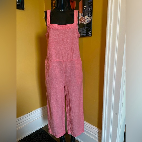 Joe Fresh Pants - Women’s Joe Fresh Linen Blend Romper ( 6 )